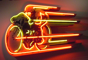 Motorcycle neon